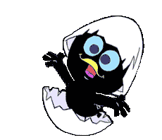 Gif animé Caliméro coquille